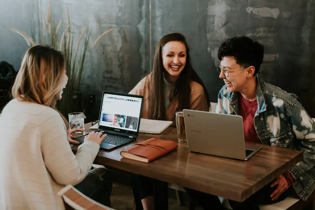 International professionals reviewing a sponsorship-focused job search