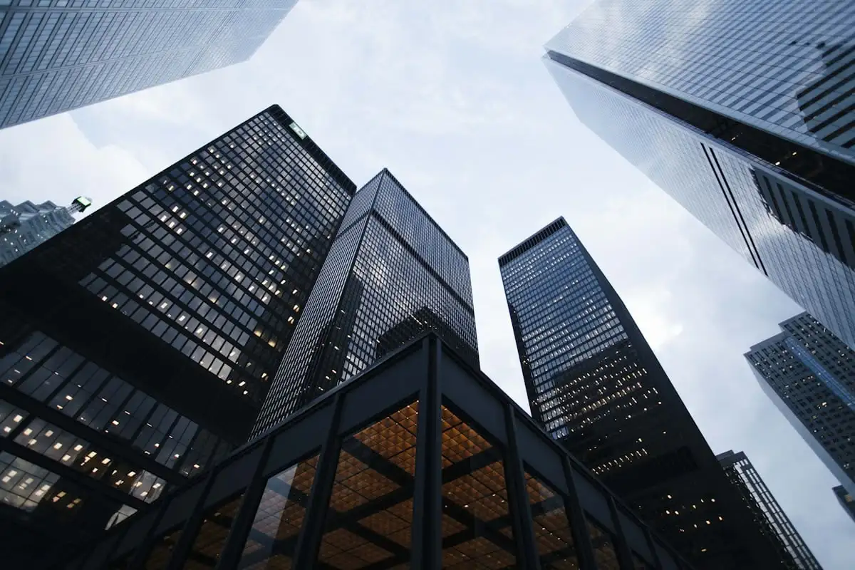 Downtown office skyline representing U.S. employment opportunities